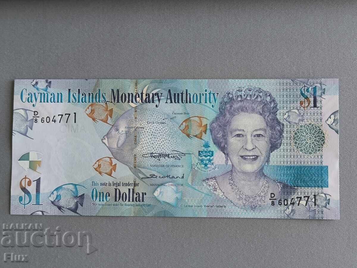 Banknote - Cayman Islands - 1 dollar UNC | 2018 Banknote - Cayman Islands - 1 dollar UNC | 2018
