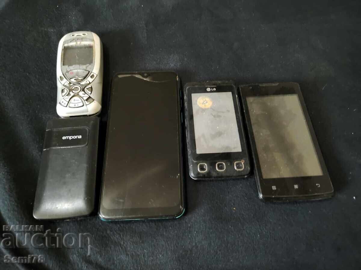 Лот телефони за скраб