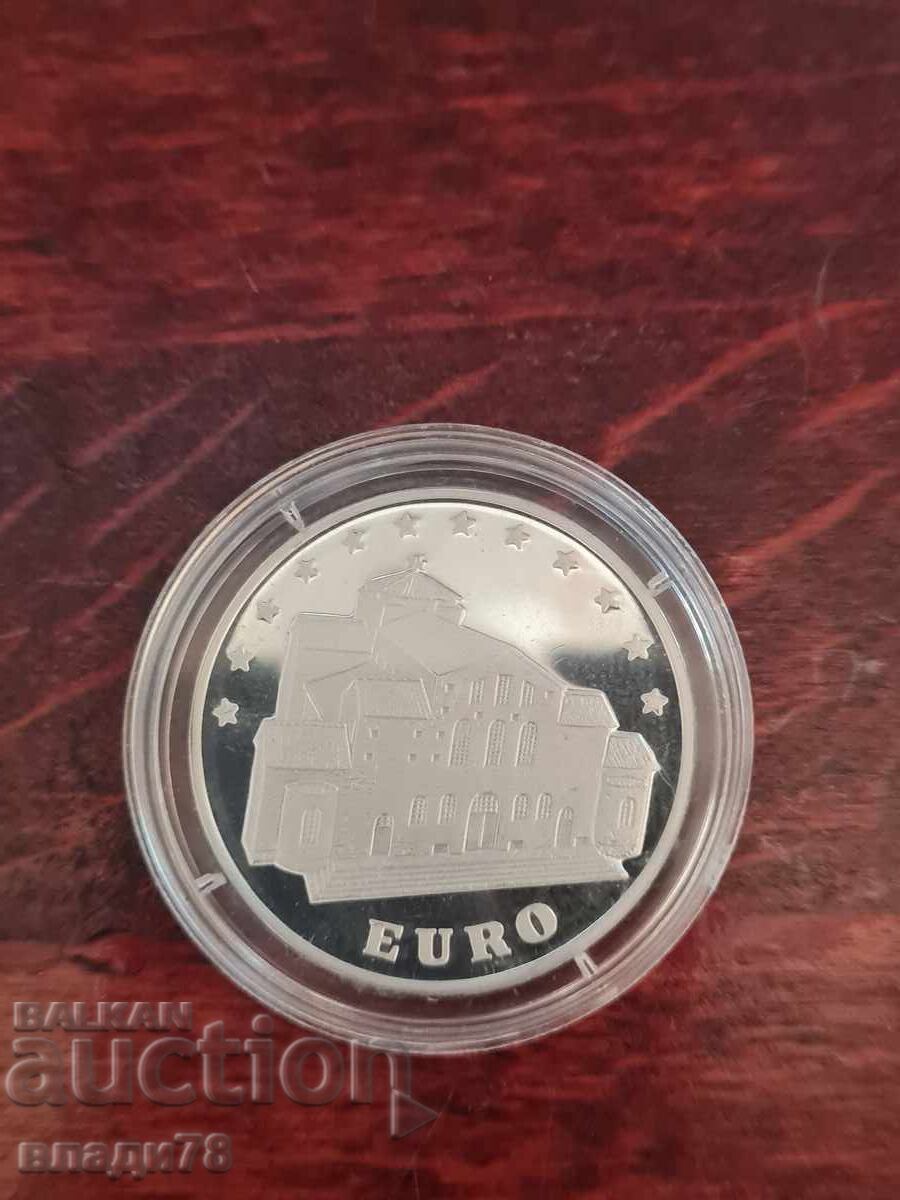 Ασημένιο νόμισμα 5000 λεβα 1998 με τιμή 140.00 BGN | € 71.58