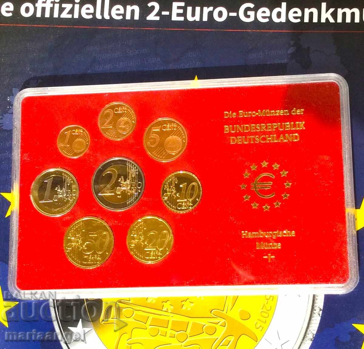 Set Germany 2004 UNC PROOF from 1 Euro Cent to 2 EURO in a box with price 24.00 BGN | € 12.27 Set Germany 2004 UNC PROOF from 1 Euro Cent to 2 EURO in a box with price 24.00 BGN | € 12.27