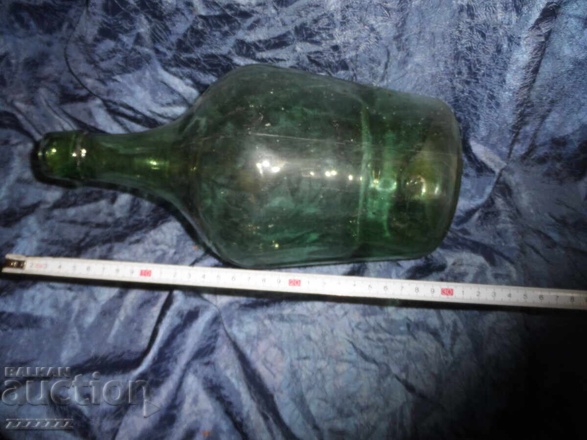 Old Glass Demijohn - 3