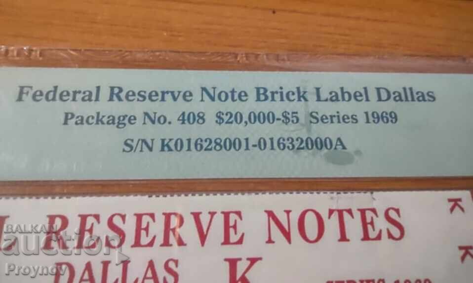 Livrarea Banderolă de la Rezervele Federale din 1969