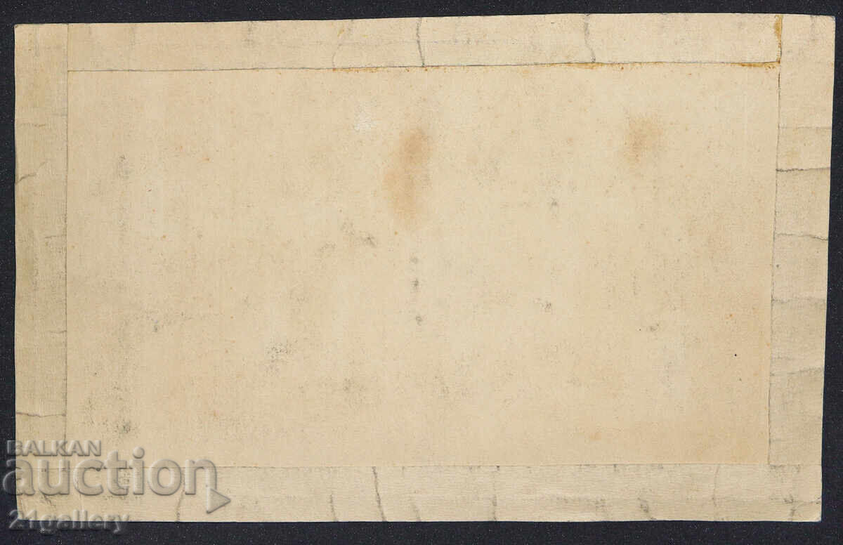 Old painting, tempera paints, landscape - 7