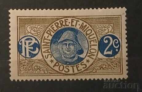 Γαλλία/Σεν Πιερ και Μικελόν 1909 MNH
