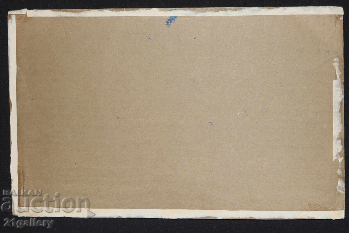 Παλιός πίνακας με τέμπερα, τοπίο - 6