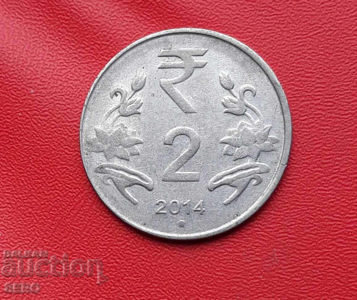 India-2 rupees 2014 India-2 rupees 2014