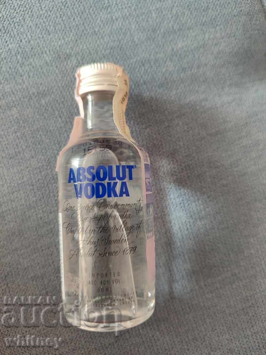 Absolut bottle 50 ml Absolut bottle 50 ml