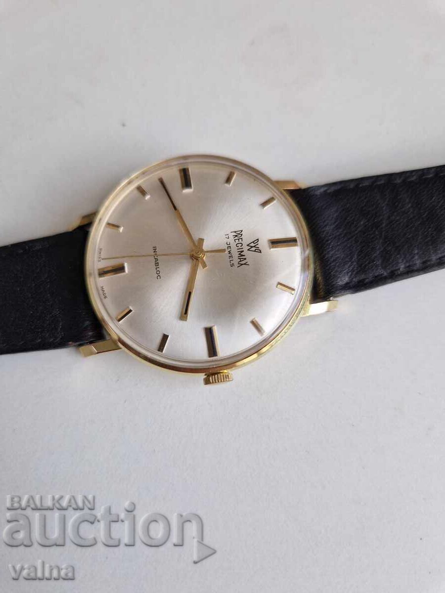 PRECIMAX, Swiss, cal. AS/ST 1802/03, TOP, New watch! with price 200.00 BGN | € 102.26