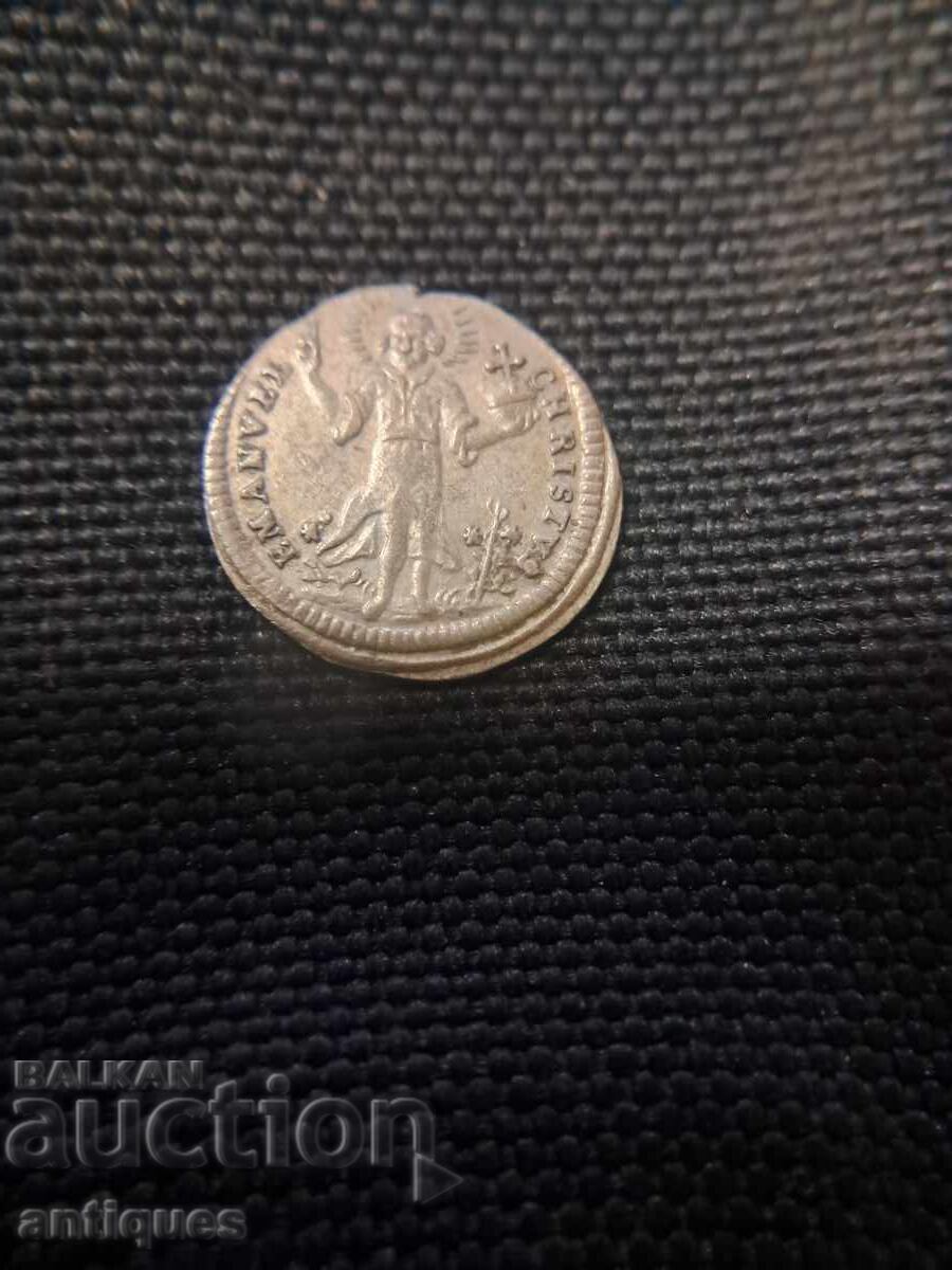 Δημοπρασία Ένα ασημένιο νόμισμα