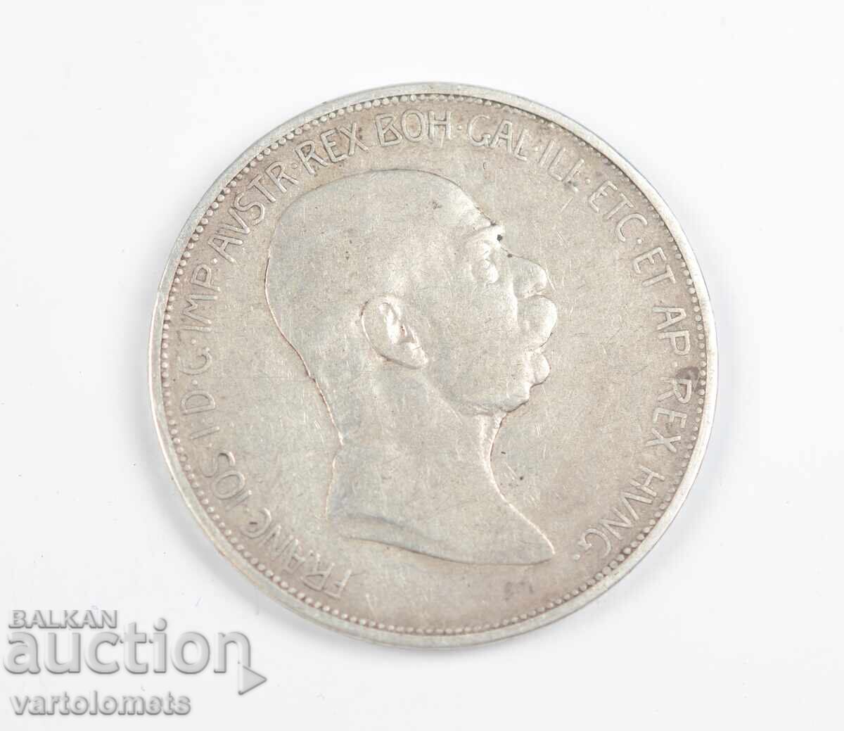 5 Kronen 1909 - Austria › Austro-Hungarian Krone with price 88.00 BGN | € 44.99