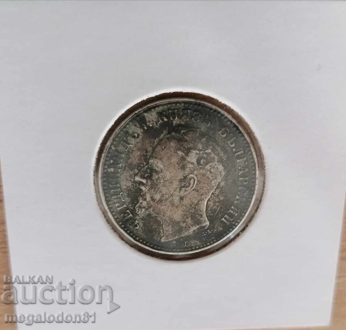 Πριγκιπάτο της Βουλγαρίας - 1 λεβ 1891 με τιμή 60.00 BGN | € 30.68 Πριγκιπάτο της Βουλγαρίας - 1 λεβ 1891 με τιμή 60.00 BGN | € 30.68