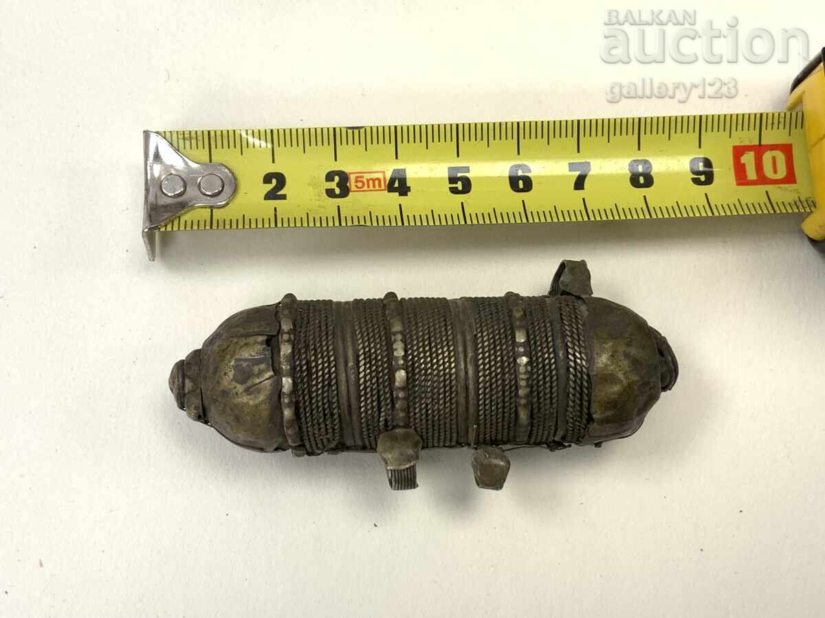 Revival-era barrel ornament Revival-era barrel ornament