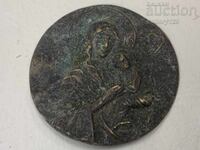 Old small metal icon