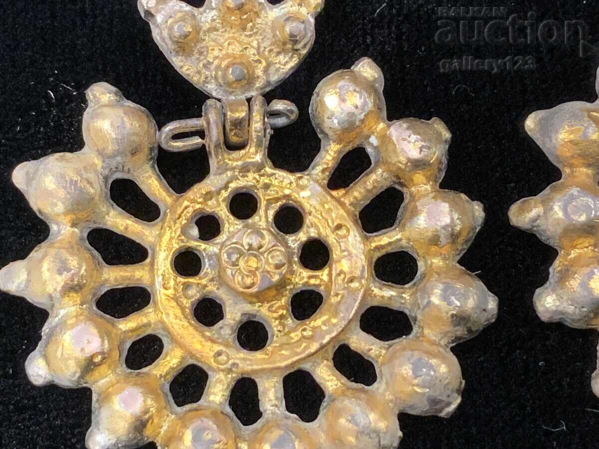 Auction  Revival-era arpalii silver, cut, gilded, cast