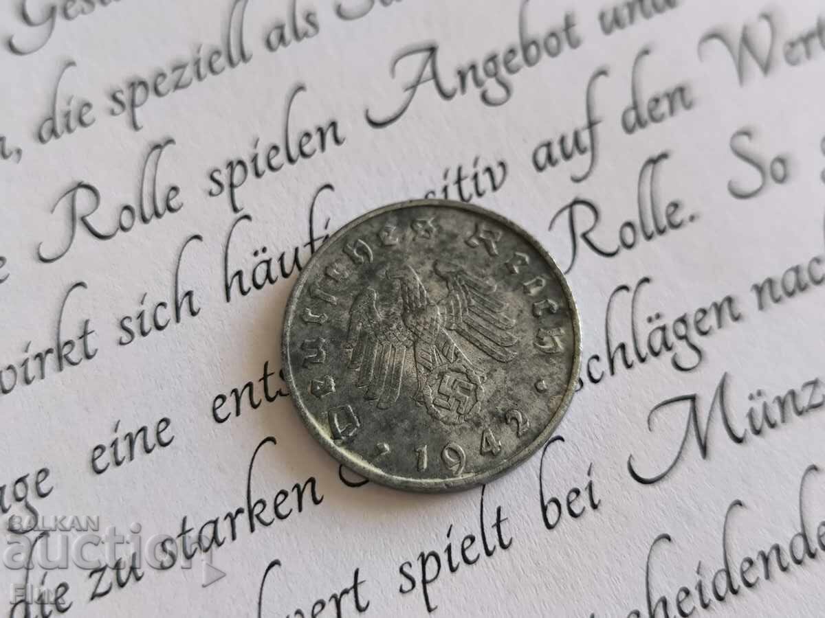 Τρίτο Ράιχ - Γερμανία - 10 πφένιχ | 1942; σειρά Α