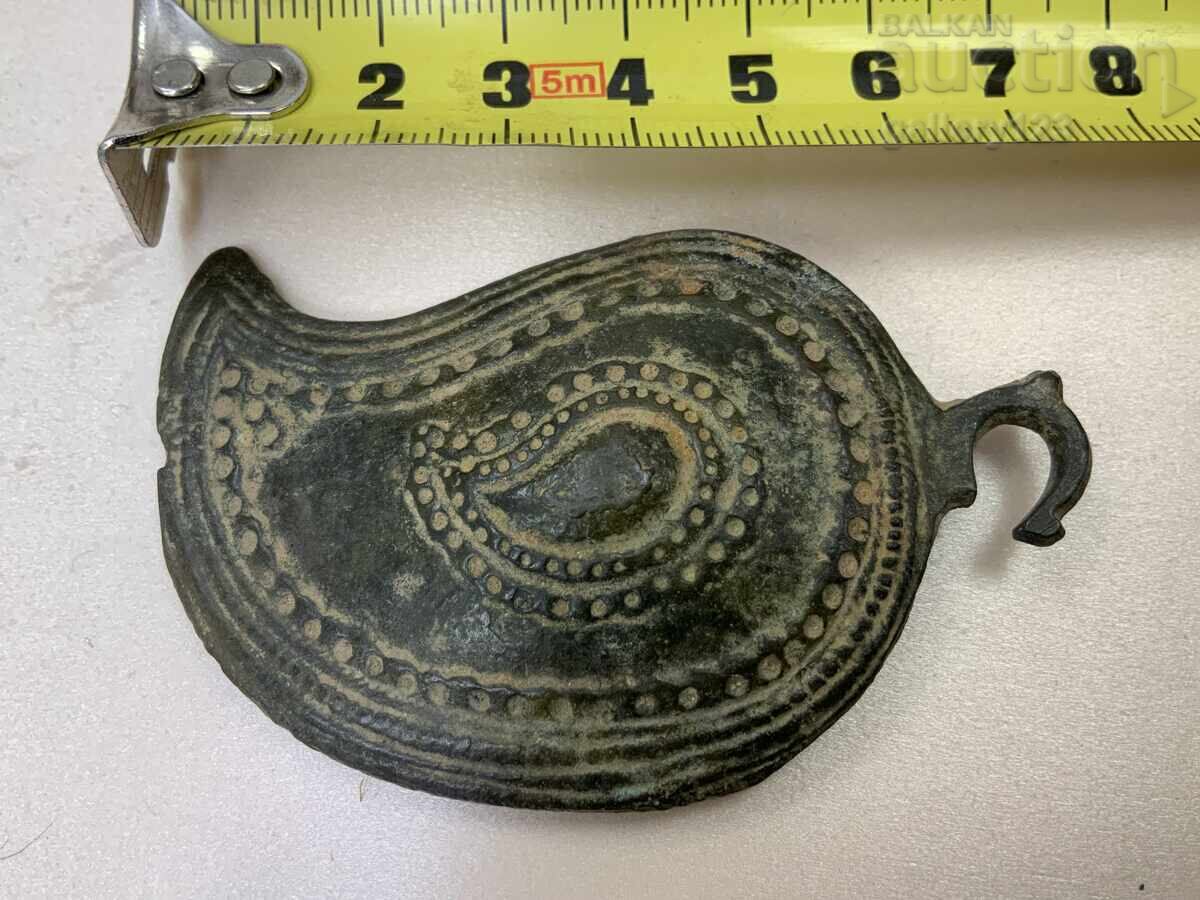 Revival-era buckle, single piece Revival-era buckle, single piece