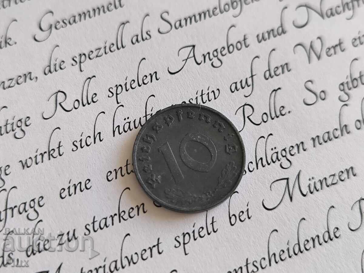 Third Reich - Germany - 10 Pfennig | 1940; Series B with price 6.75 BGN | € 3.45