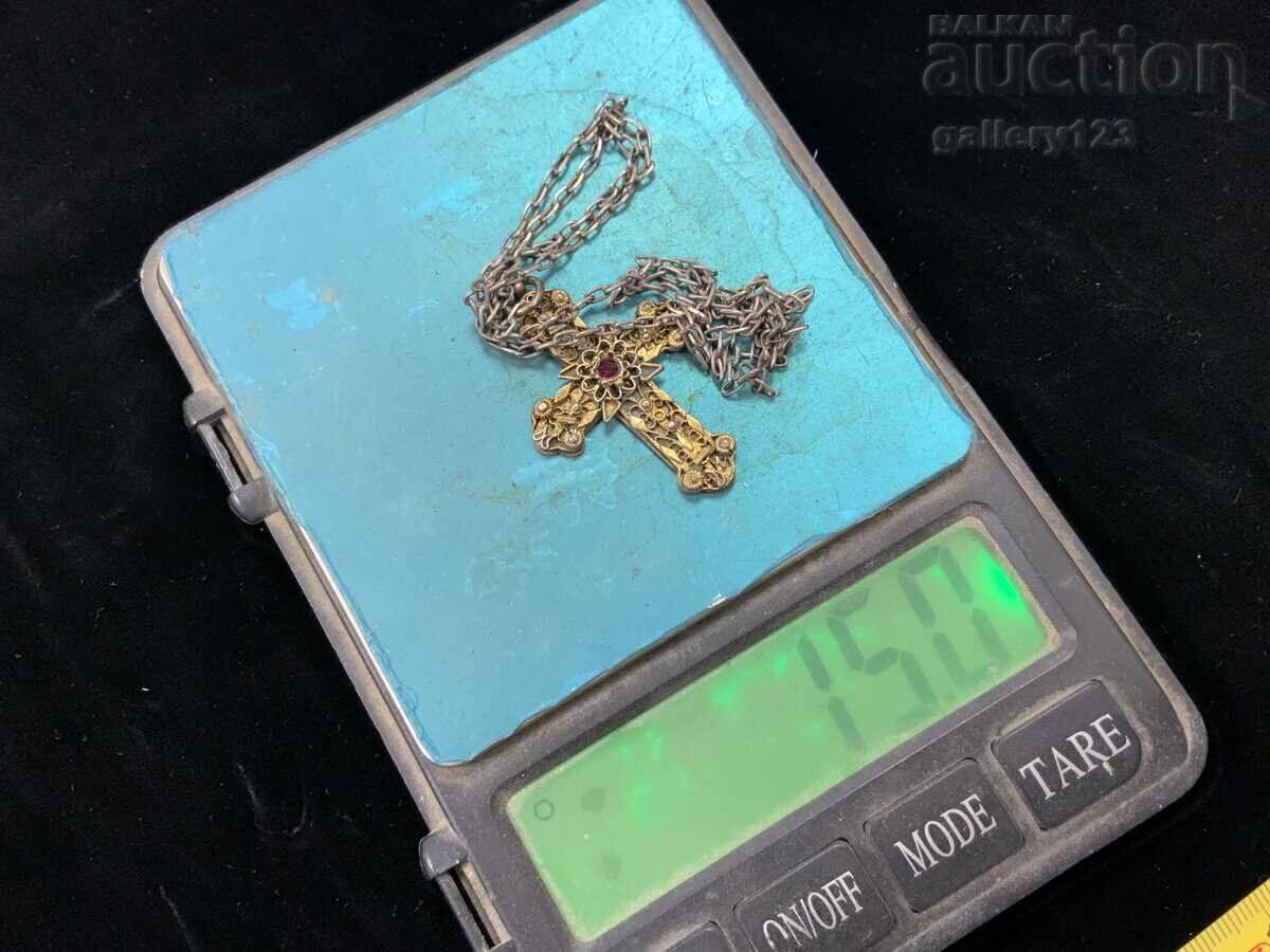 Revival Cross Silver Filigree Gilding - 6 Revival Cross Silver Filigree Gilding - 6