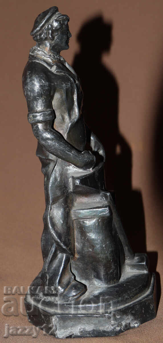 Sculptură metalică veche de fierar - 6