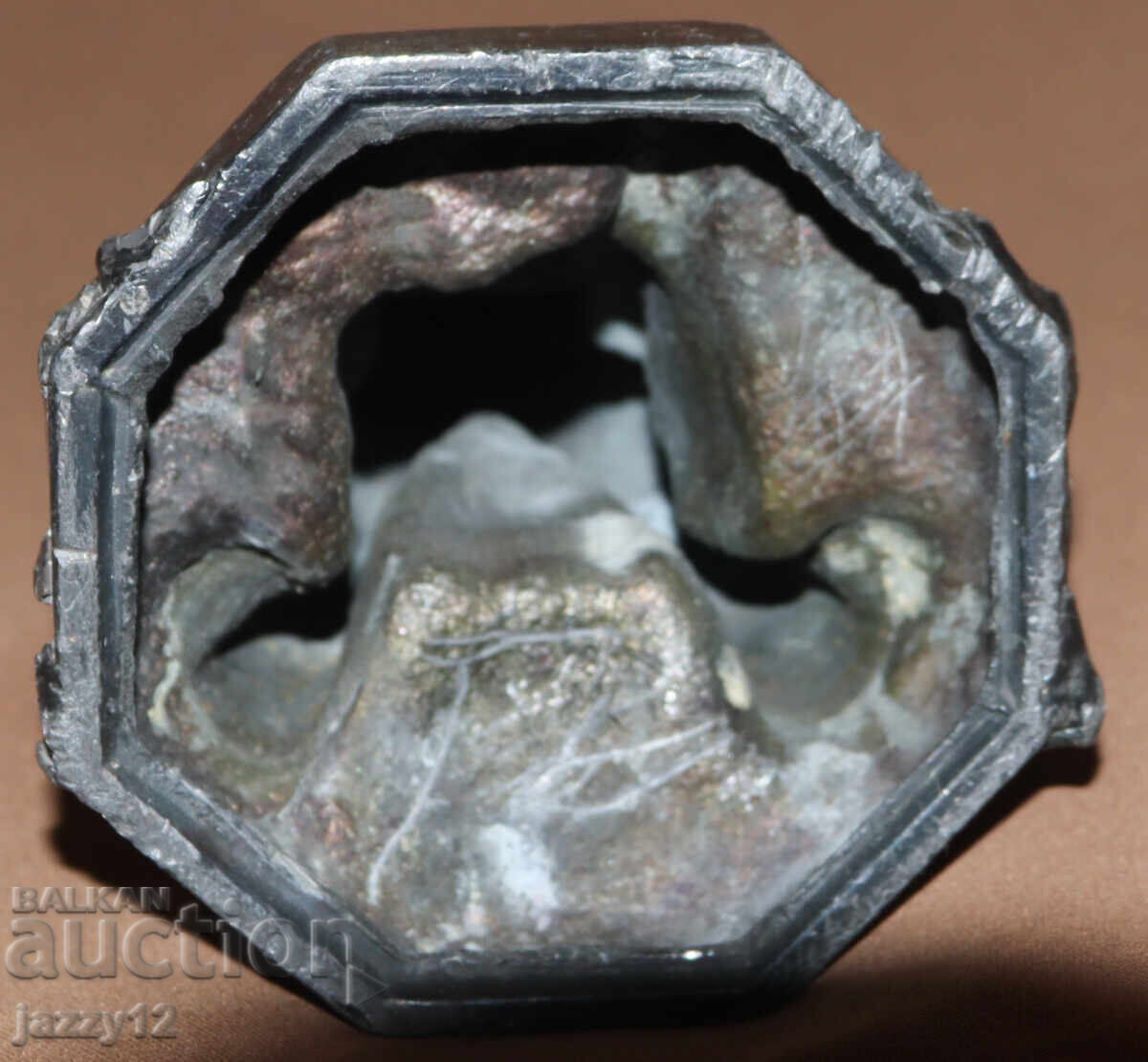 Sculptură metalică veche de fierar - 7