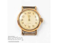 Women's watch ZARIA USSR with gold plating 10Mk - works