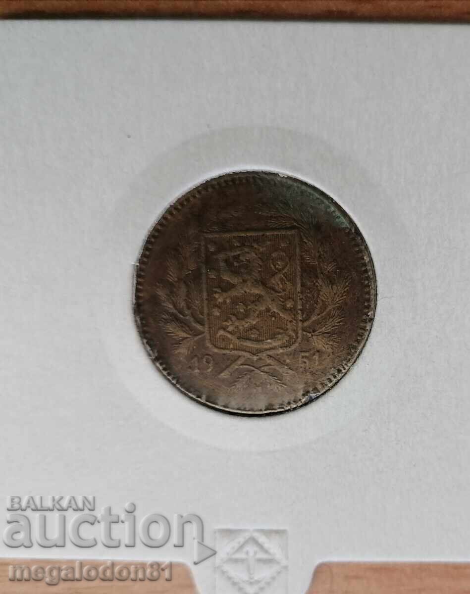 Φινλανδία - 5 μάρκα, 1951