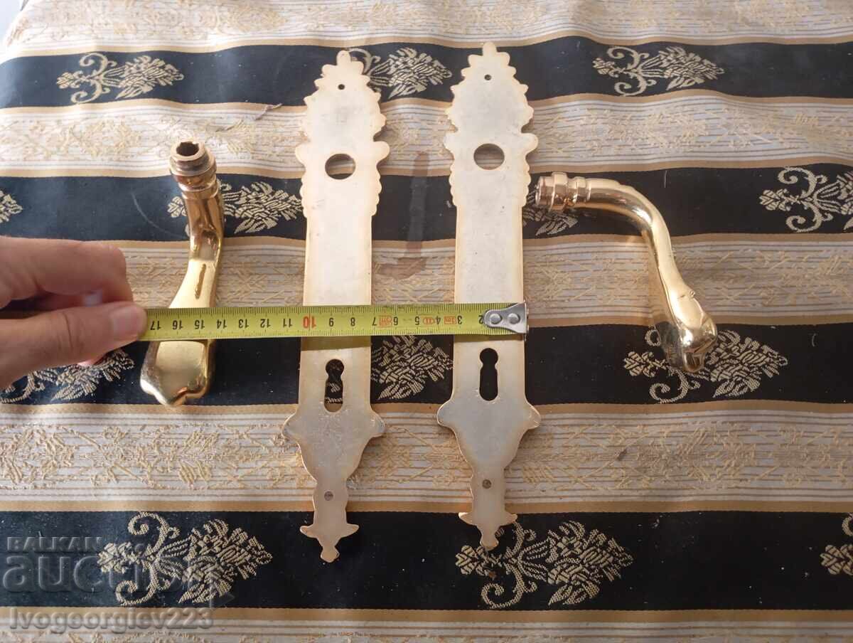 Παράδοση Σετ μπαρόκ πόμολα πόρτας με σήμανση