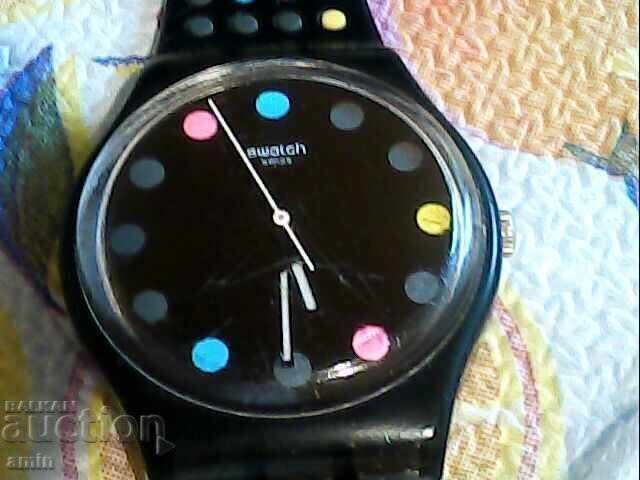 Beautiful Swatch watch, new battery, works perfectly