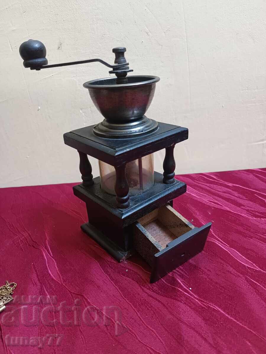 Винтиж дървена мелница Рядка колекция декор Винтиж дървена мелница Рядка колекция декор