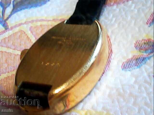 Antique gold-plated 20 micron Swiss wristwatch - 6