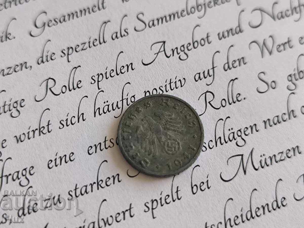 Third Reich - Germany - 5 Pfennig | 1941; Series F