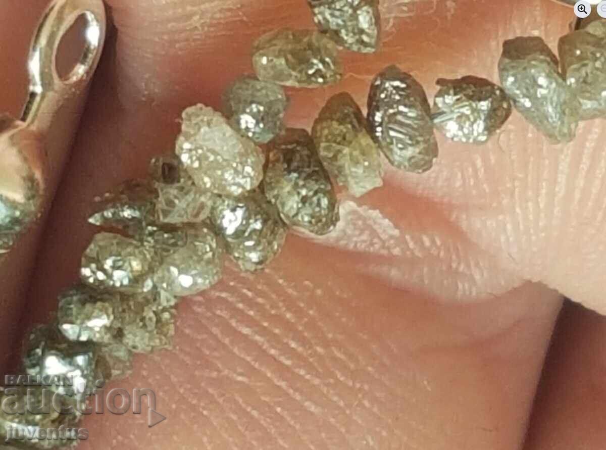 Delivery of NECKLACE OF NATURAL BROWN DIAMOND (AFRICA) 19 ct Delivery of NECKLACE OF NATURAL BROWN DIAMOND (AFRICA) 19 ct