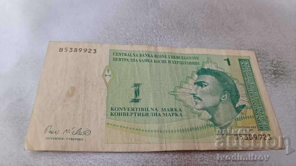 Bosnia and Herzegovina 1 Convertible Mark Bosnia and Herzegovina 1 Convertible Mark