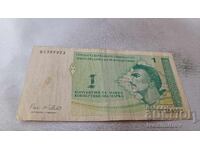 Bosnia and Herzegovina 1 Convertible Mark