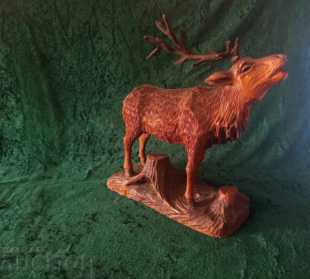 Дърворезба. Елен - 6