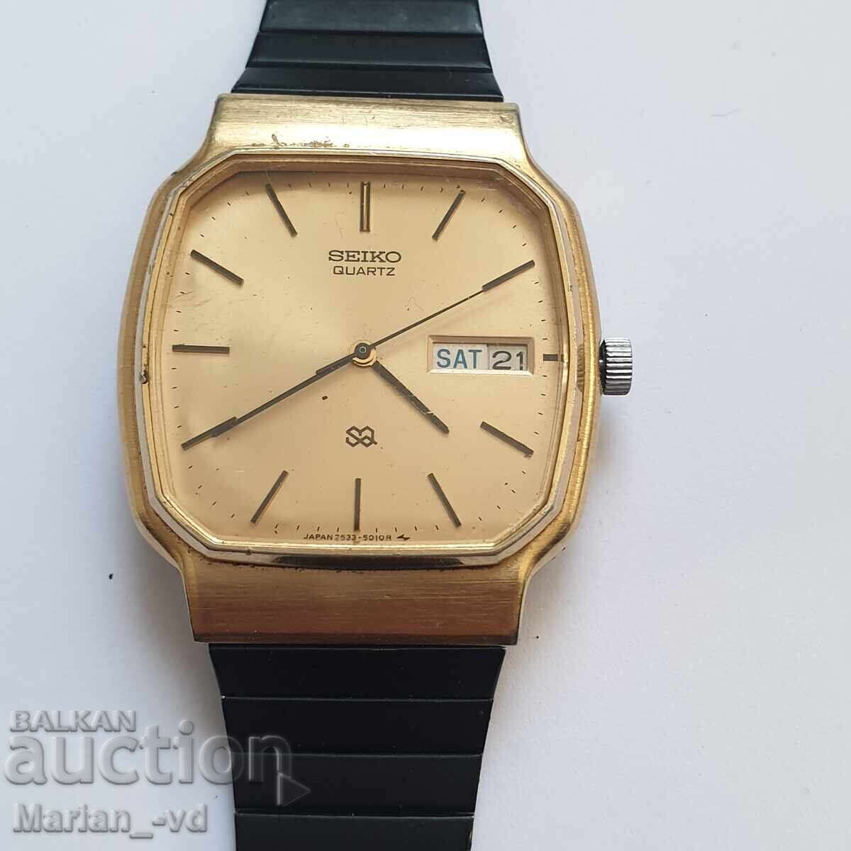 QUARTZ WATCH SEIKO JAPAN 1980-1989 year with price 80.00 BGN | € 40.90
