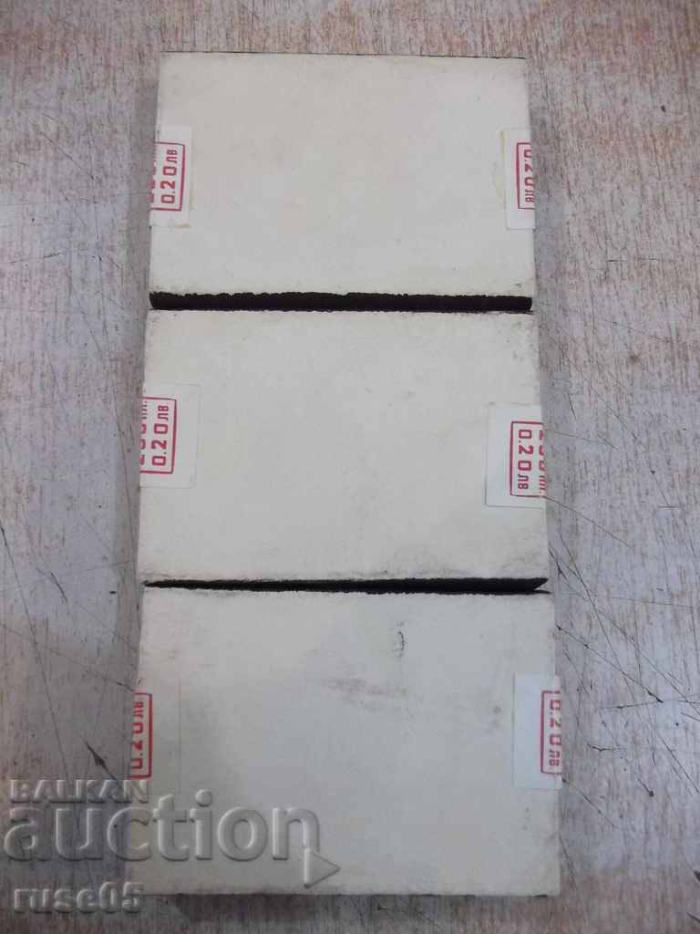 Аукцион Лот от 3 бр. неизползвани големи кибрита от соца Аукцион Лот от 3 бр. неизползвани големи кибрита от соца