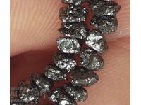 Κολιέ από φυσικά μαύρα διαμάντια (Αφρική) 27 ct