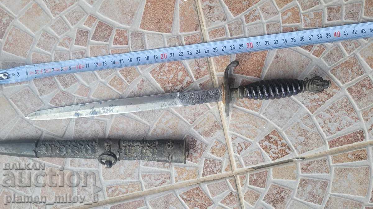 Knife, kama, dagger, dirk, Serbian royal dirk - 5