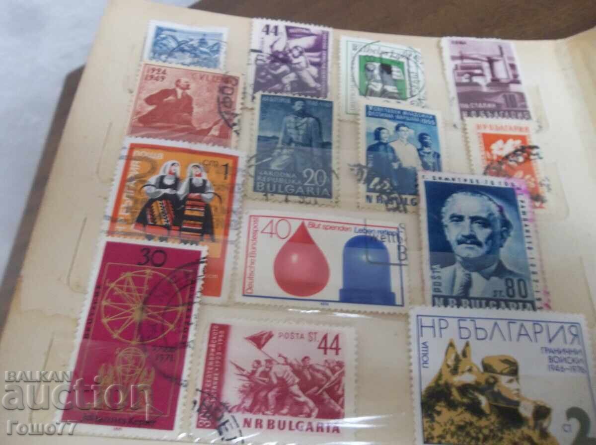 Auction Stamp folder Auction Stamp folder