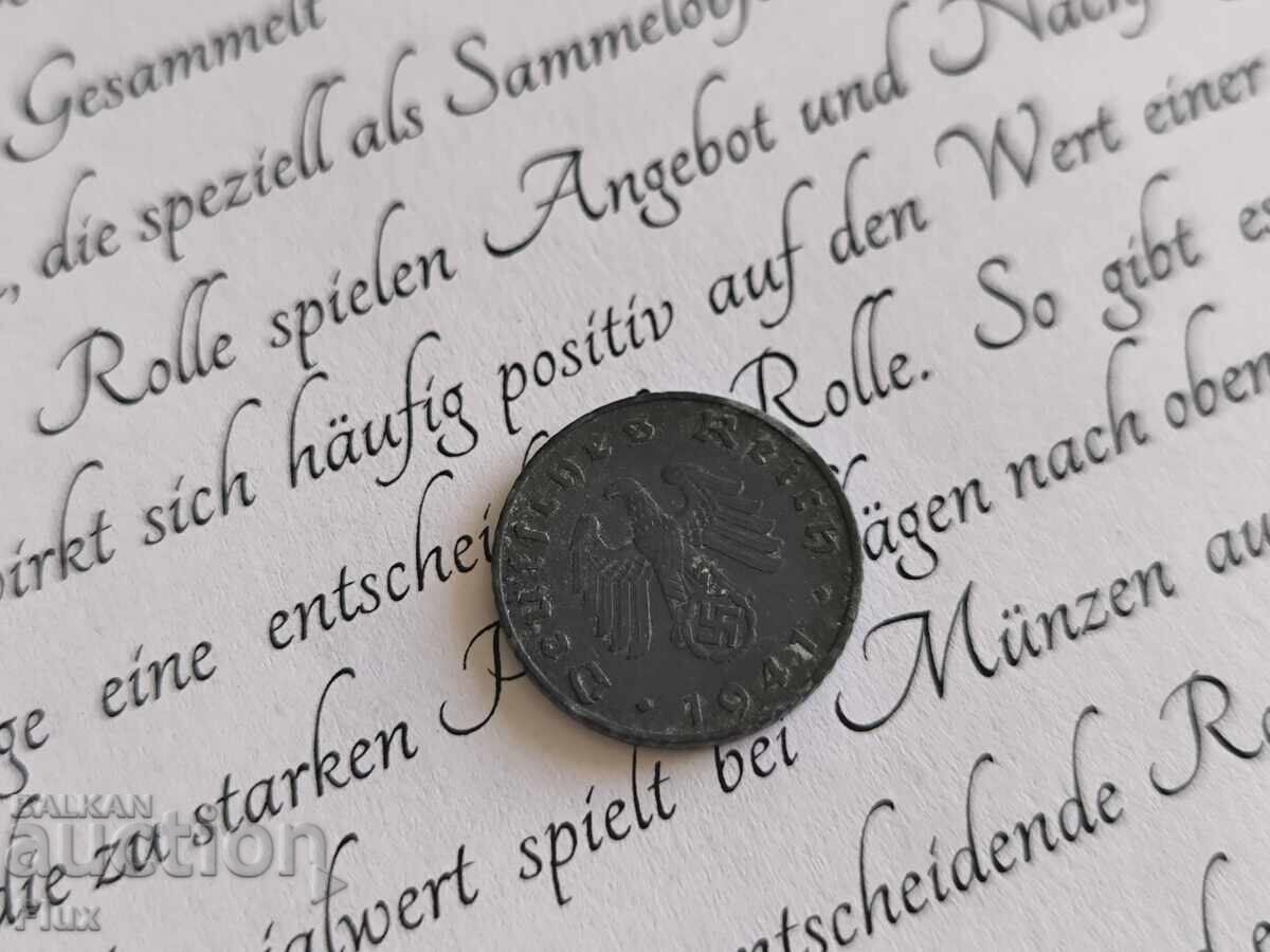 Τρίτο Ράιχ - Γερμανία - 5 πφένιγκ | 1941; σειρά J