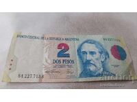 Argentina 2 pesos 1993