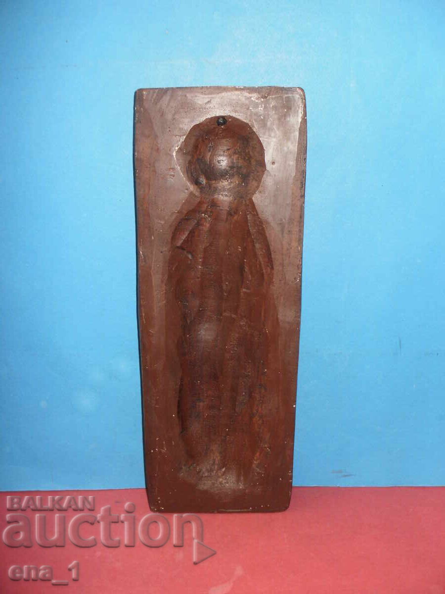 Replica din ghips a unei icoane medievale a Sfântului Ioan de Rila - 7