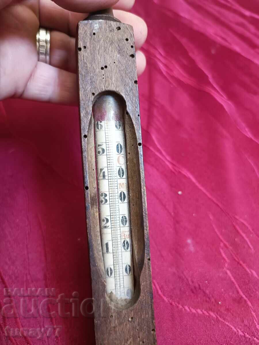 Винтиж Антикварен Спиртен Термометър - 6 Винтиж Антикварен Спиртен Термометър - 6