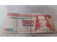 Guatemala 10 Quetzales 1995