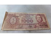 Paraguay 1000 guarani