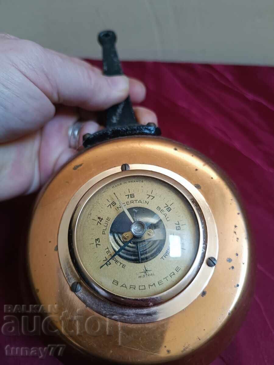 Vintage barometer copper tray antique with price 4.50 BGN | € 2.30 Vintage barometer copper tray antique with price 4.50 BGN | € 2.30