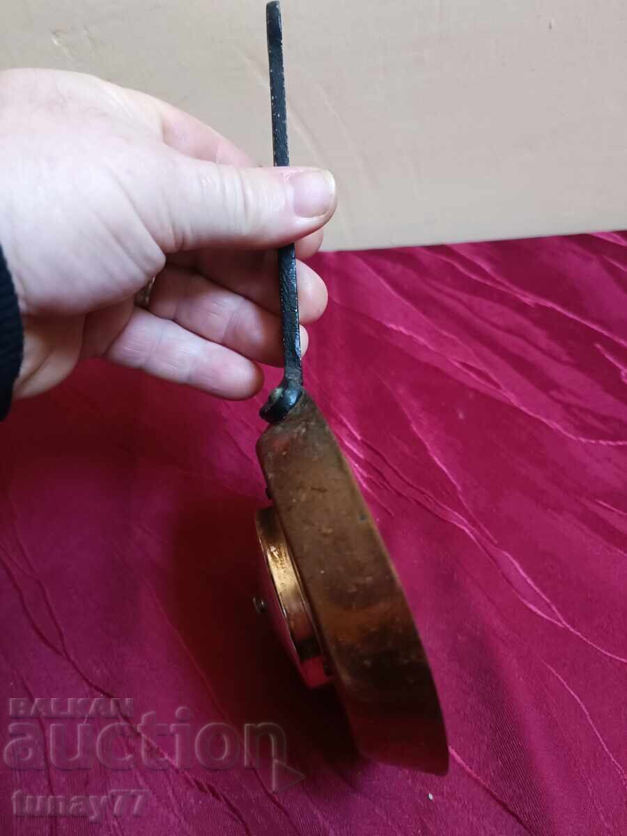 Delivery of Vintage barometer copper tray antique Delivery of Vintage barometer copper tray antique