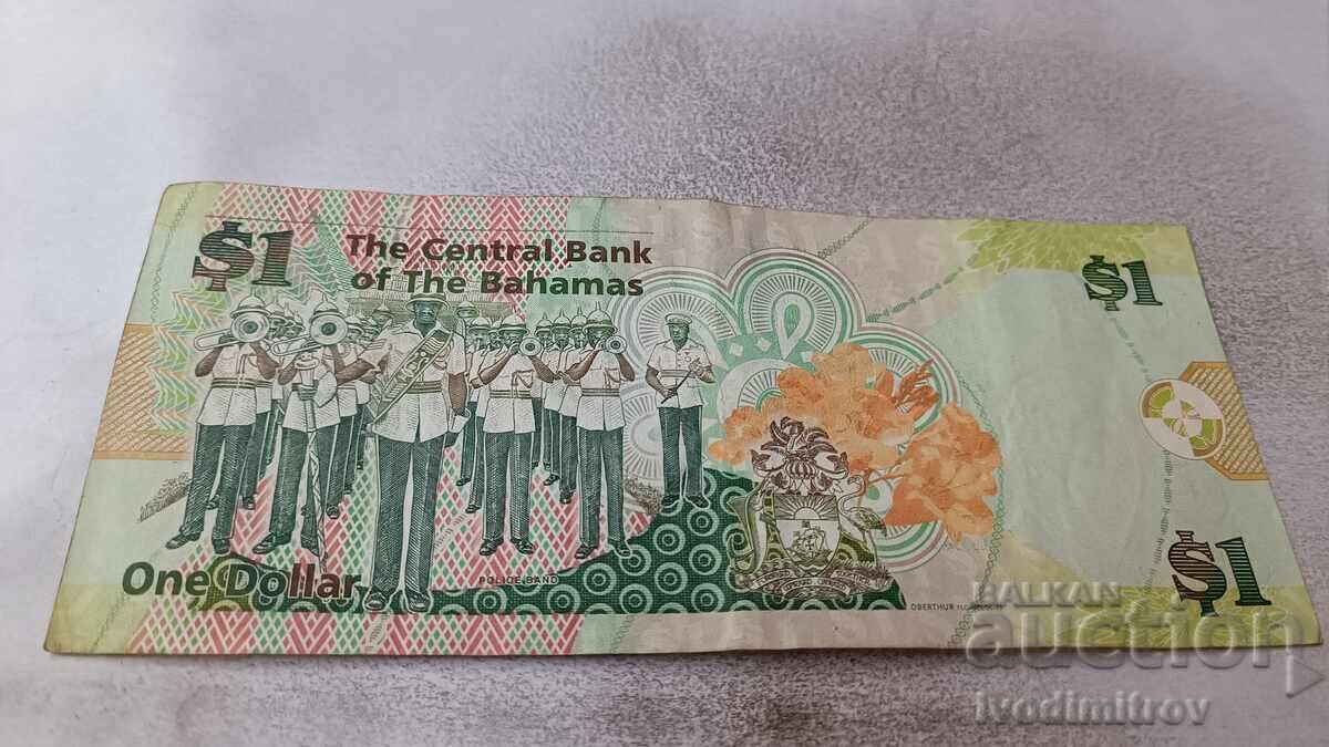 Bahamas 1 Dollar 2008 with price 6.65 BGN | € 3.40
