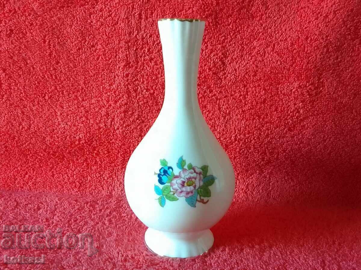 Παράδοση Όμορφη πορσελάνινη βάζα ENGLAND AYNSLEY επιχρύσωση Παράδοση Όμορφη πορσελάνινη βάζα ENGLAND AYNSLEY επιχρύσωση